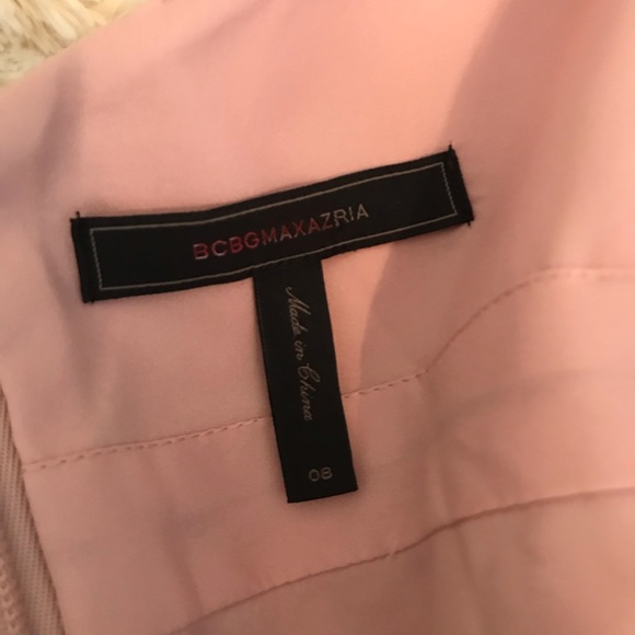 BCBGMaxAzria Britney Dress In Tearose - Picture 7 of 8